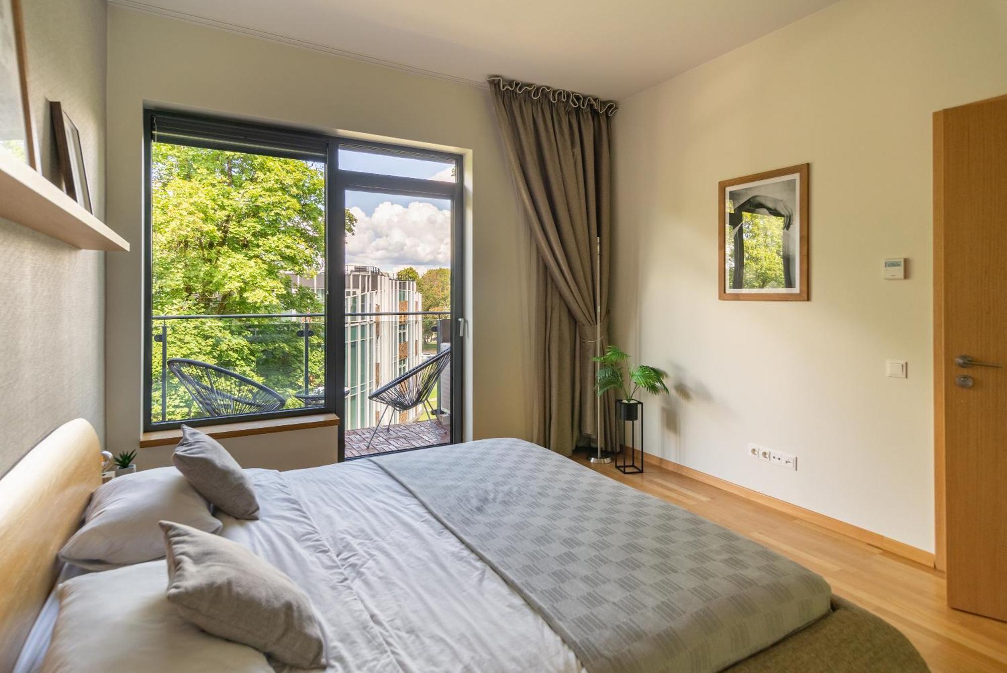 2 Bedroom Apt, 2 Garage Spots & Balconies, Self Check-In, By Cohost Druskininkai Eksteriør billede